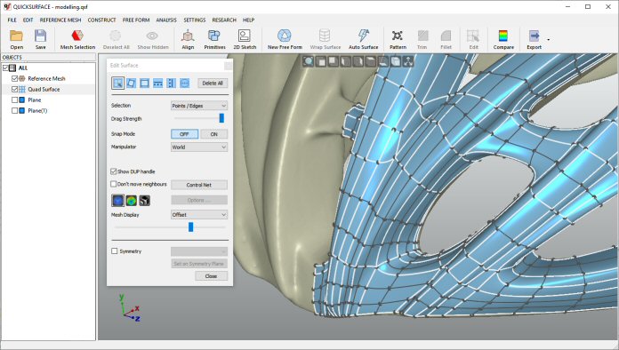 QUICKSURFACE Pro_qs_product_free_form