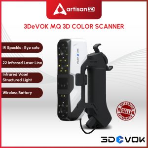 3DeVOK MQ 3D COLOR SCANNER | Wireless | Infrared Laser | Multi Color | Entry Level 3D Handheld Scan