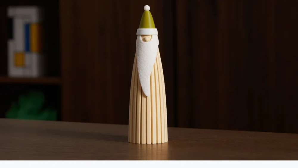 PC_Christmas Santa Decoration (Compatible with Tea Light) by Sabre Design