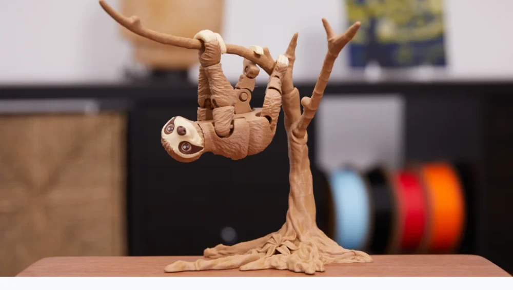 PC_Sloth and Tree by MatMire Makes